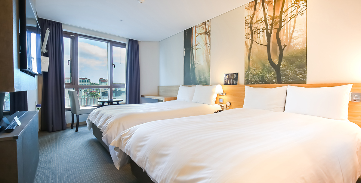 [시내전망] 시티 디럭스 더블트윈